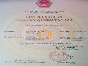 Cải tiến "tiếw Việt" của PGS Bùi Hiền được cấp giấy chứng nhận bản quyền