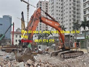 Dịch vụ phá dỡ nhà, công trình, khoan cắt bê tông Đà Nẵng